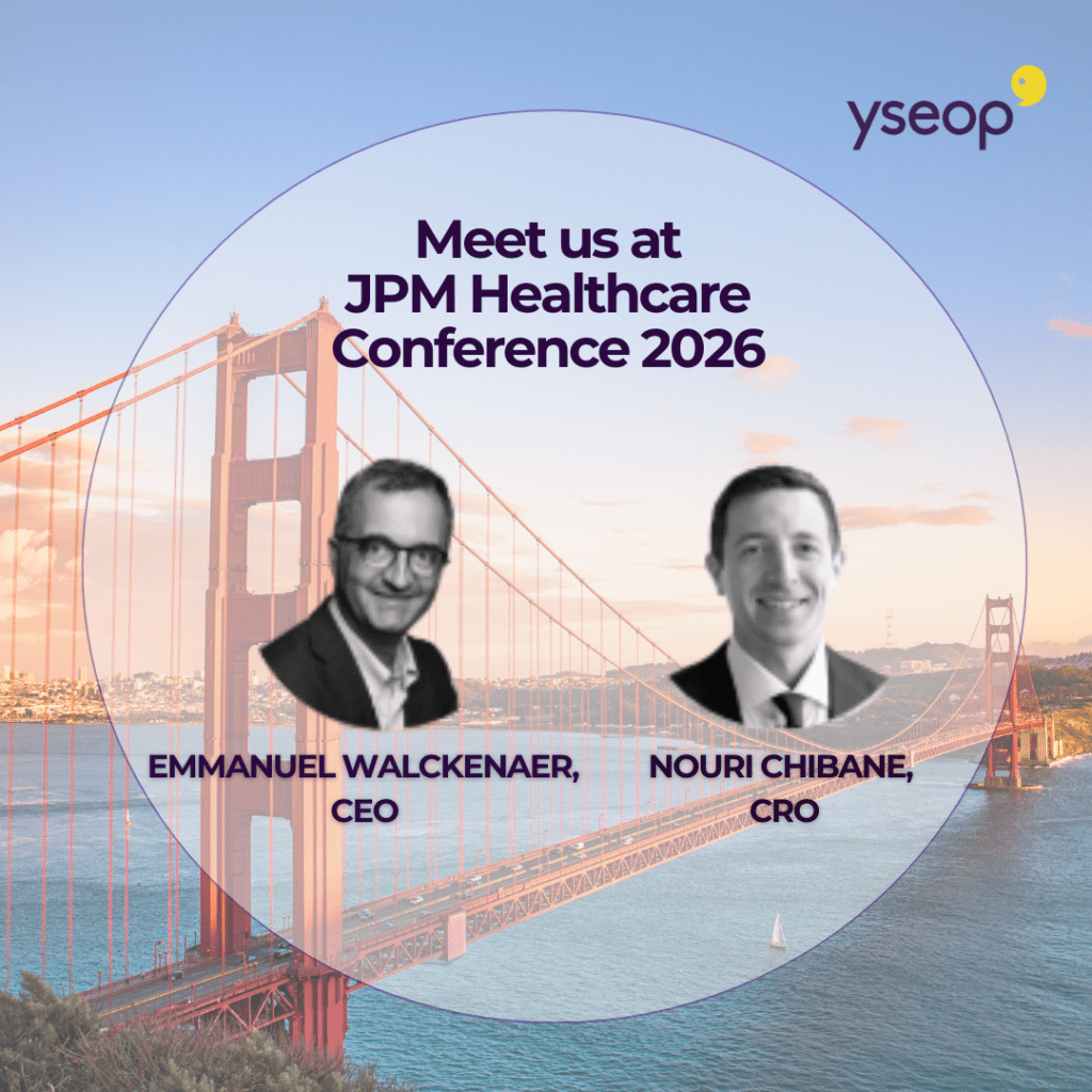 Meet our CEO and CRO at JP Morgan Healthcare Conference
