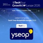 Yseop at Techtour Growth50 Europe in Paris